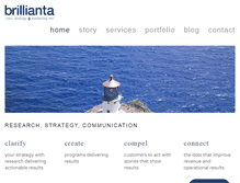 Tablet Screenshot of brillianta.com